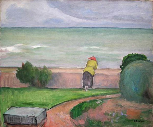 View of Antibes by Henri Lebasque